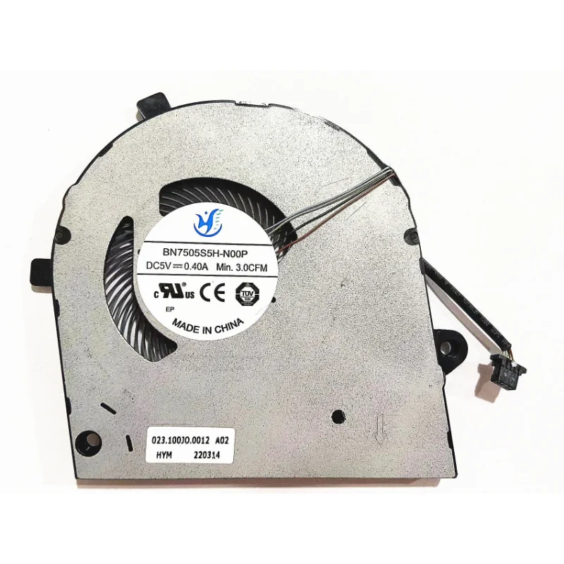 

New CPU Cooer Independent Fan For DELL Inspiron 14 7400 Laptop Cooling Fan BN7505S5H-N00P ORDX8W