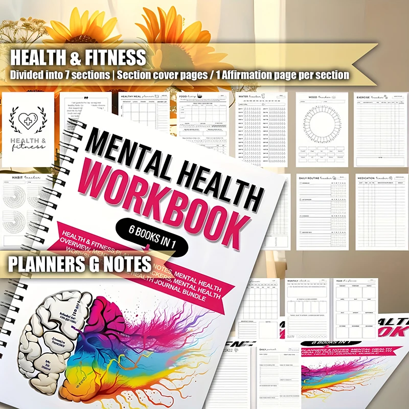 

Mental Health Workbook: Attachment Theory, Abandonment, Anxiety, Depression, Addiction, And Somatic Psychotherapy