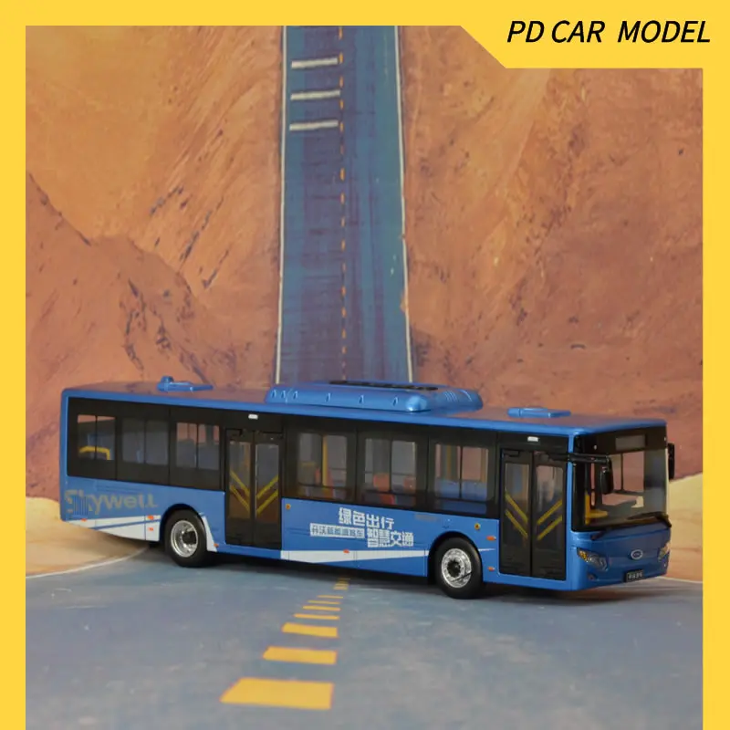 Original 1:50 Scale Model for SKYWELL NJL6129EV  H12 BUS Model Car Toys Gifts