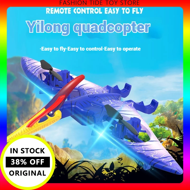 

Mini Drone Dinosaur Remote Control Aircraft 2.4g Radio Control Helicopter Pterosaur Drone Rc Plane Kids Flying Birthday Toys