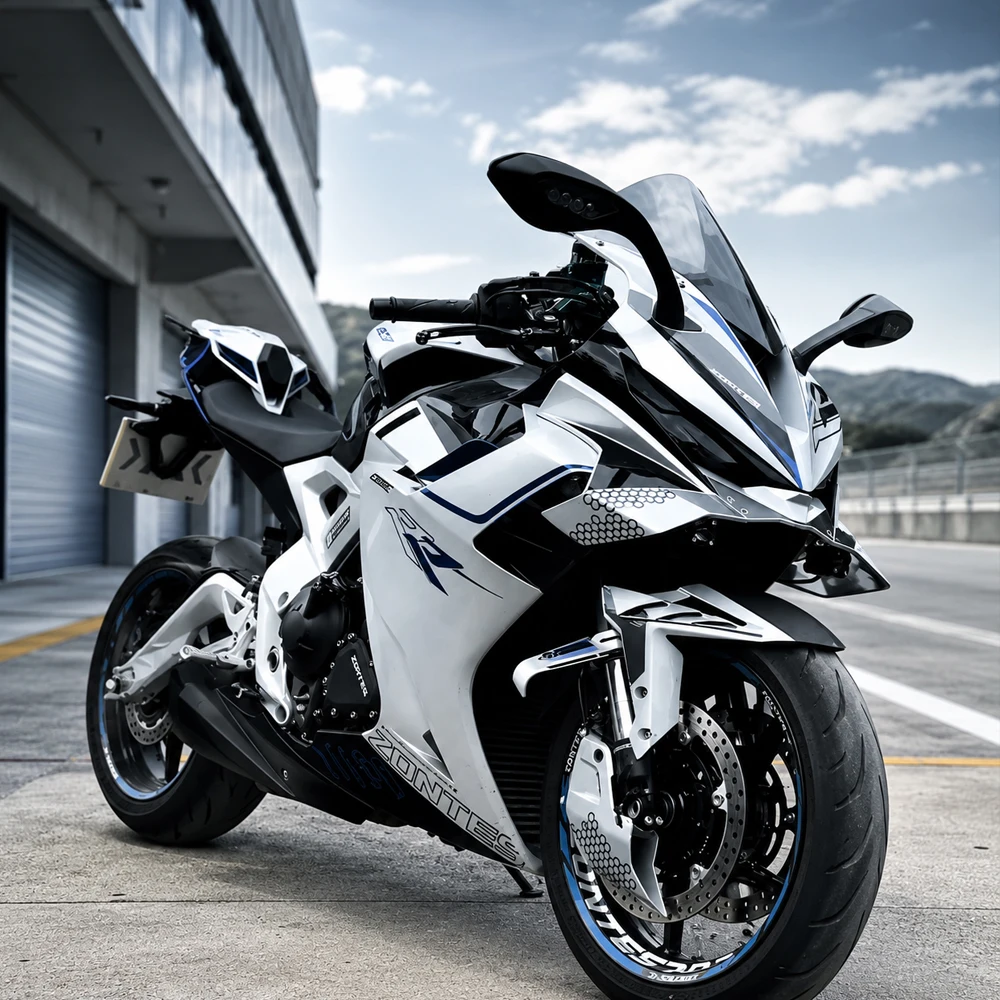 New Motorcycle Accessories Fixed Wind Wing Downforce Frontal Spoilers Winglet Aerodynamic Wing For 703rr 703RR 703 RR