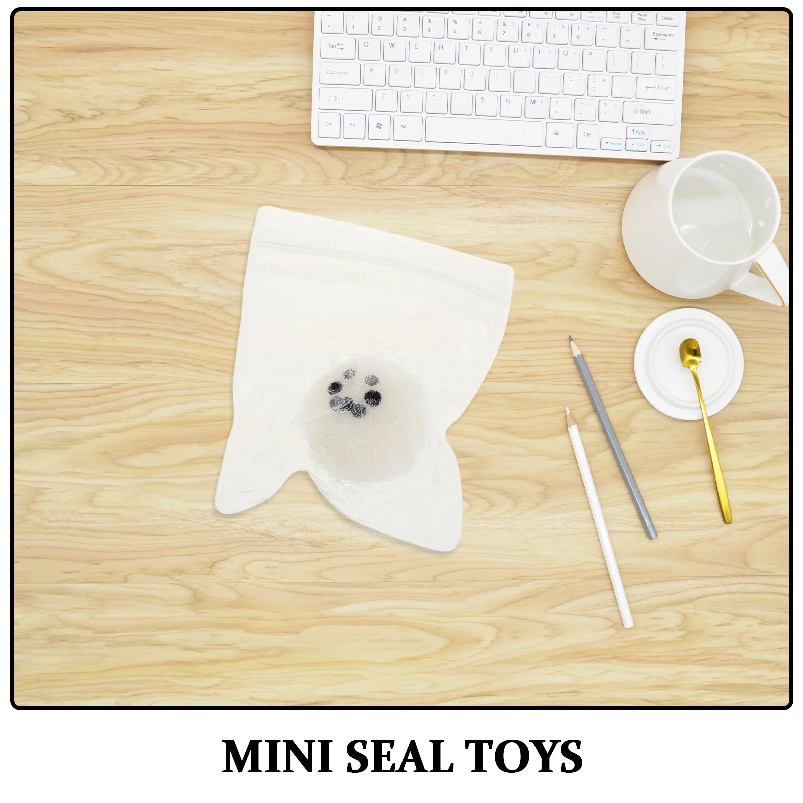 20 قطعة صغيرة لتخفيف التوتر المحمولة ضغط الختم تململ لينة بسط الحسية الحيوان-الضغط السائبة الجدة للقلق