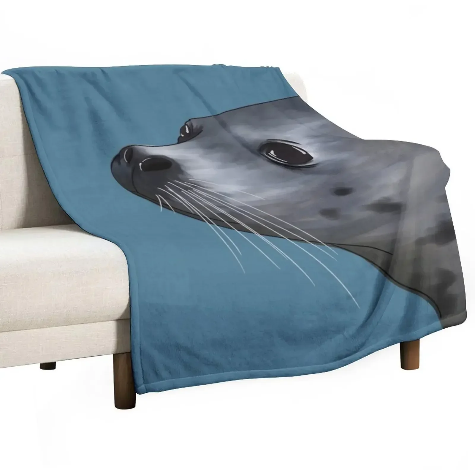 

Seal Throw Blanket Beautifuls Cute Polar Softest Blankets