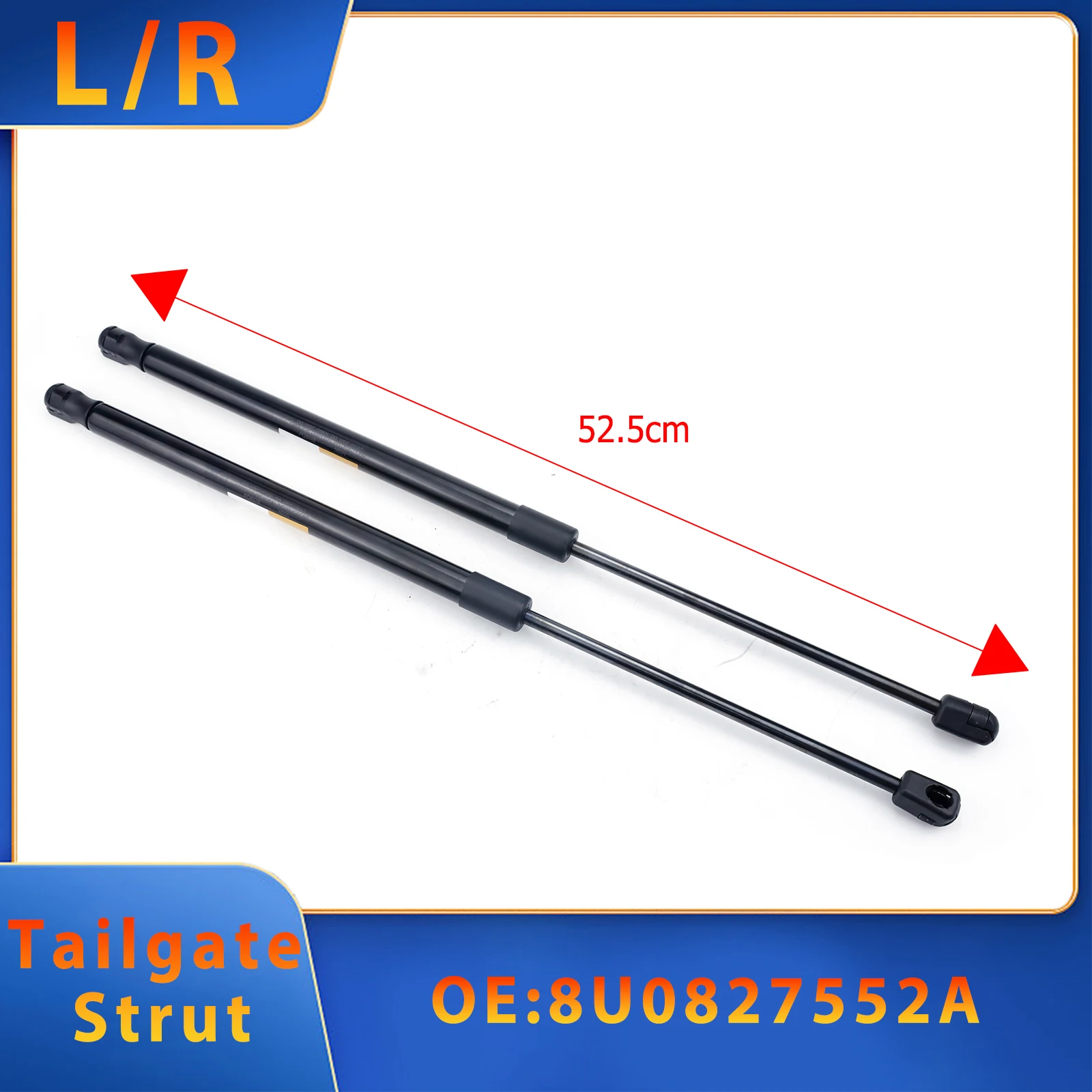 

2PCS Tailgate Gas Spring Strut For AUDI Q3 A5(8U) 2011-2020 1.4T 2.0T 8U0827552A High-Quality Car Accessories
