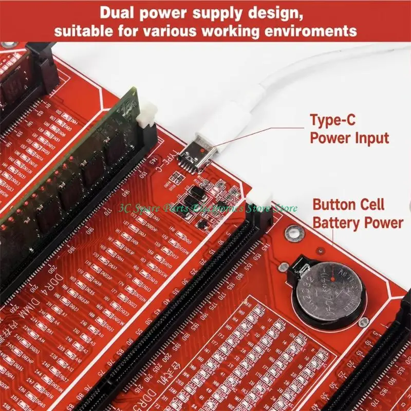 SZ Automatic Supported Type Identification Tester for DDR3 DDR4 DDR5 Module