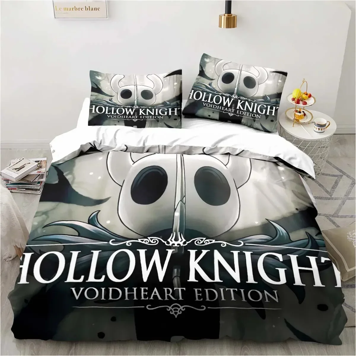 2026 Hollow-Knight Bedding Set Duvet Cover Set Single Twin Full Double Queen King Size No Filling Birthday Gift For Home Decor