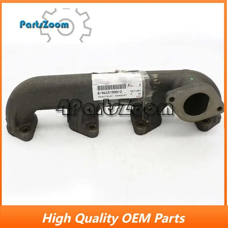 8-94451990-2 EXHAUST MANIFOLD FITS FOR 4JG1 4JG1T ENGINE ZAX60 ZAX70 EXCAVATOR