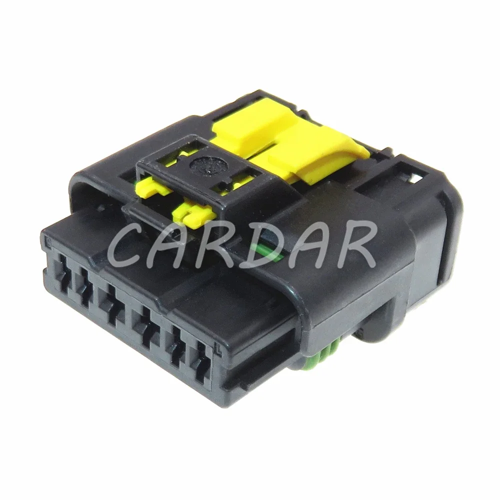 

1 Set 6 Pin 1.5 2.8 Series Auto Waterproof Composite Socket AC Assembly Auto Modification Accessories Electrical Connector