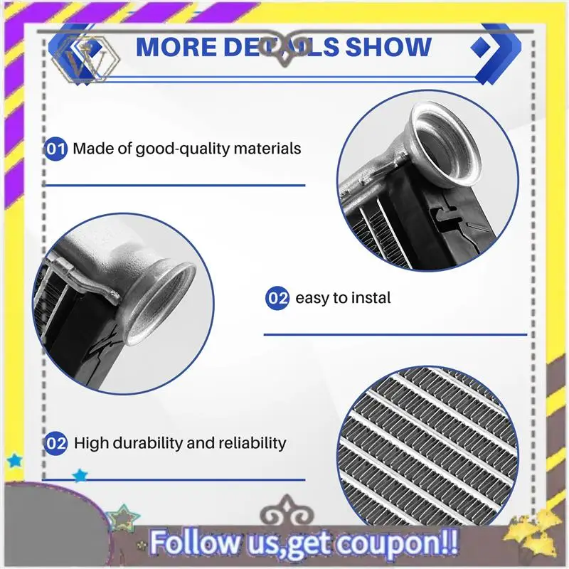 

L38A-Бак для теплой воды с сердечником нагревателя 64119128953 для BMW E80 E81 E82 E84 E88 E90 E91 E92 Теплообменник