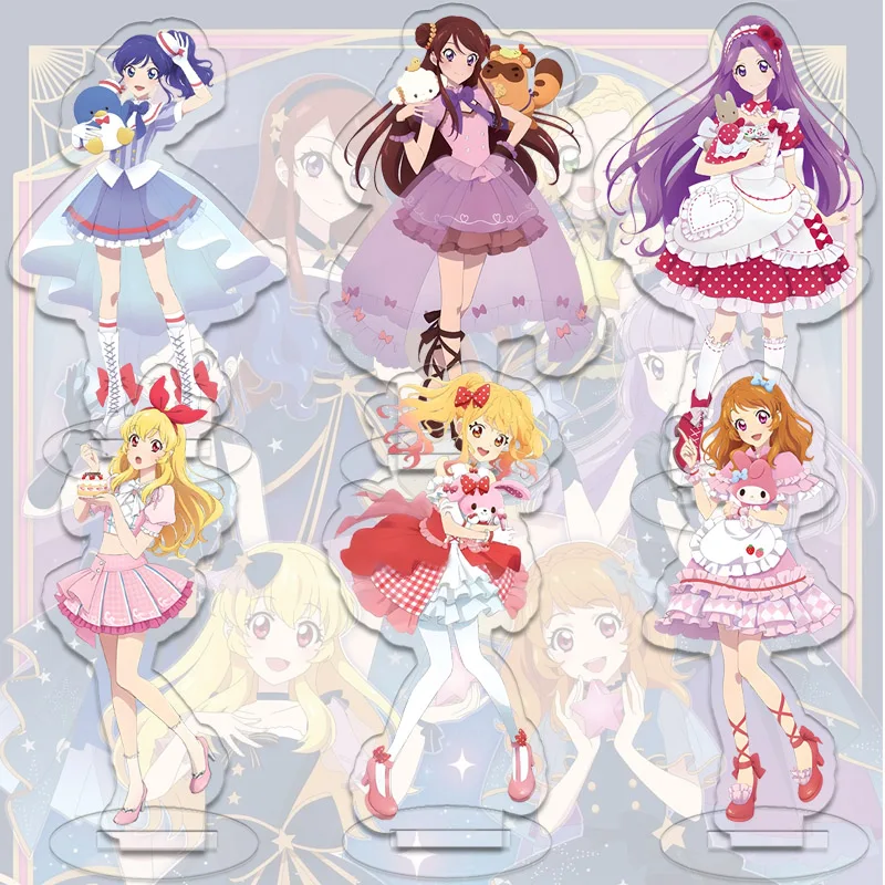 Figura Acrílica Coleccionable de Hoshimiya Ichigo, Kiriya Aoi, Shibuki Ran, Kanzaki Mizuki, Soporte Decorativo de Escritorio con Ozora Akari, Regalo de Cumpleaños