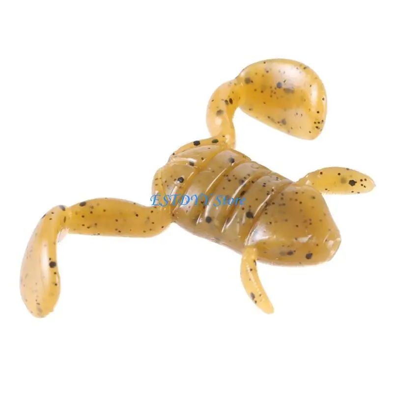 

G6DE 5PCS Fishing Soft Baits Artificial Frogs Lure Swimbait Topwater Floating Lures Baits for Freshwater Saltwater