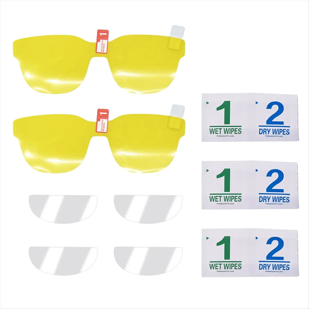 L73A NEW AR Glasses Protective Film with Wipes Scratch- Lens Protector for Air3/Air2 Accessories