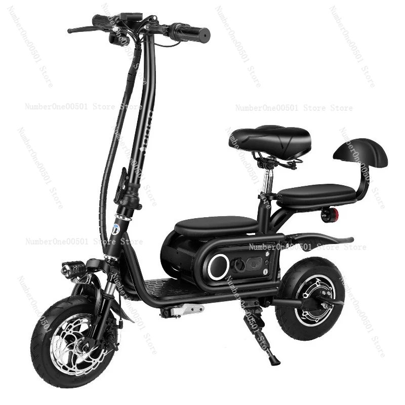 

Adult Electric Scooter Foldable Commuter Scooter Long Range E Scooter with Removable Battery