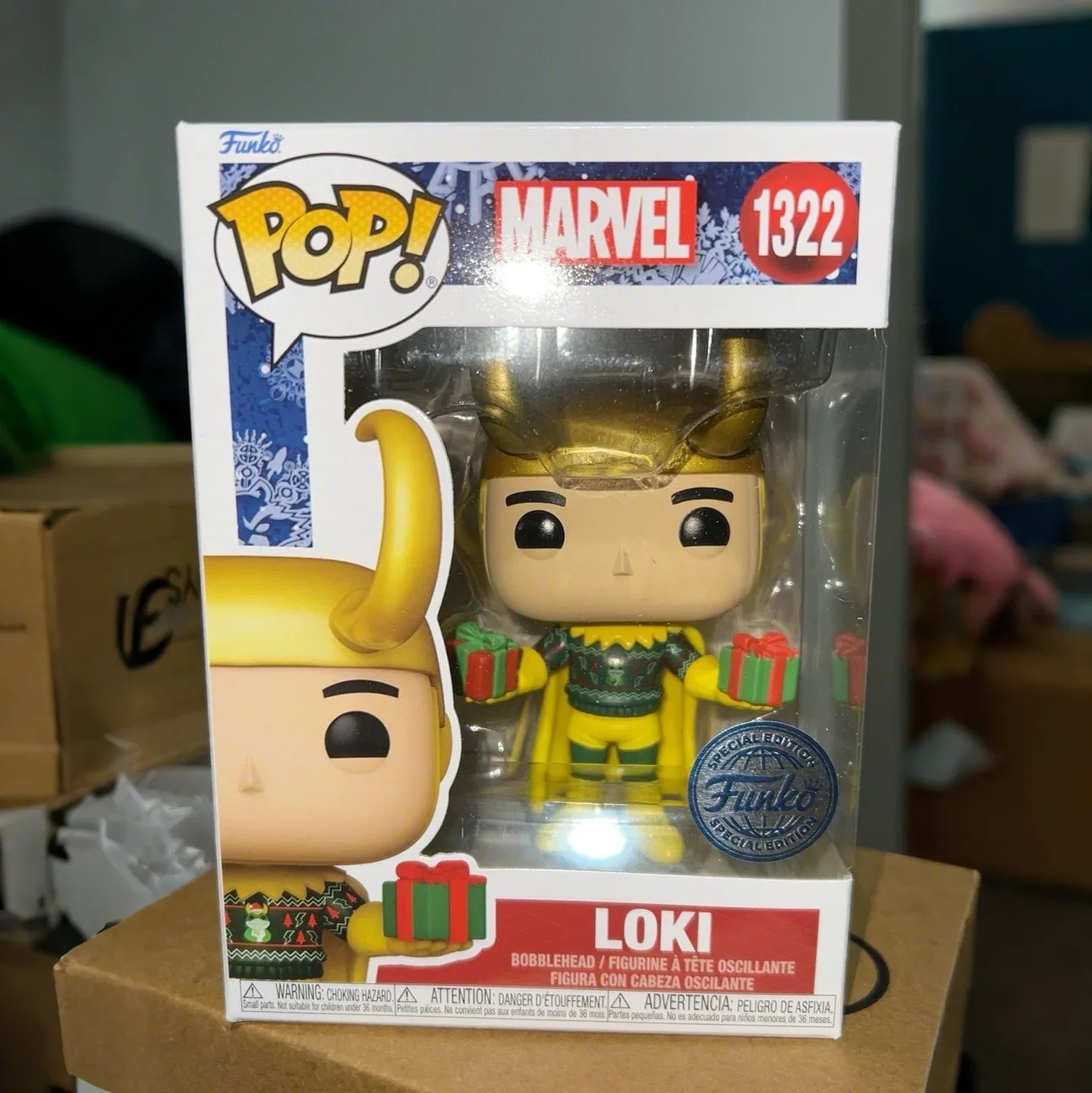 Marvel Loki Action Figures #1322 Funko Pop 11cm Vinyl Figure Collectible Limited Edition Model Toy Children's Birthday Gift - Image 4