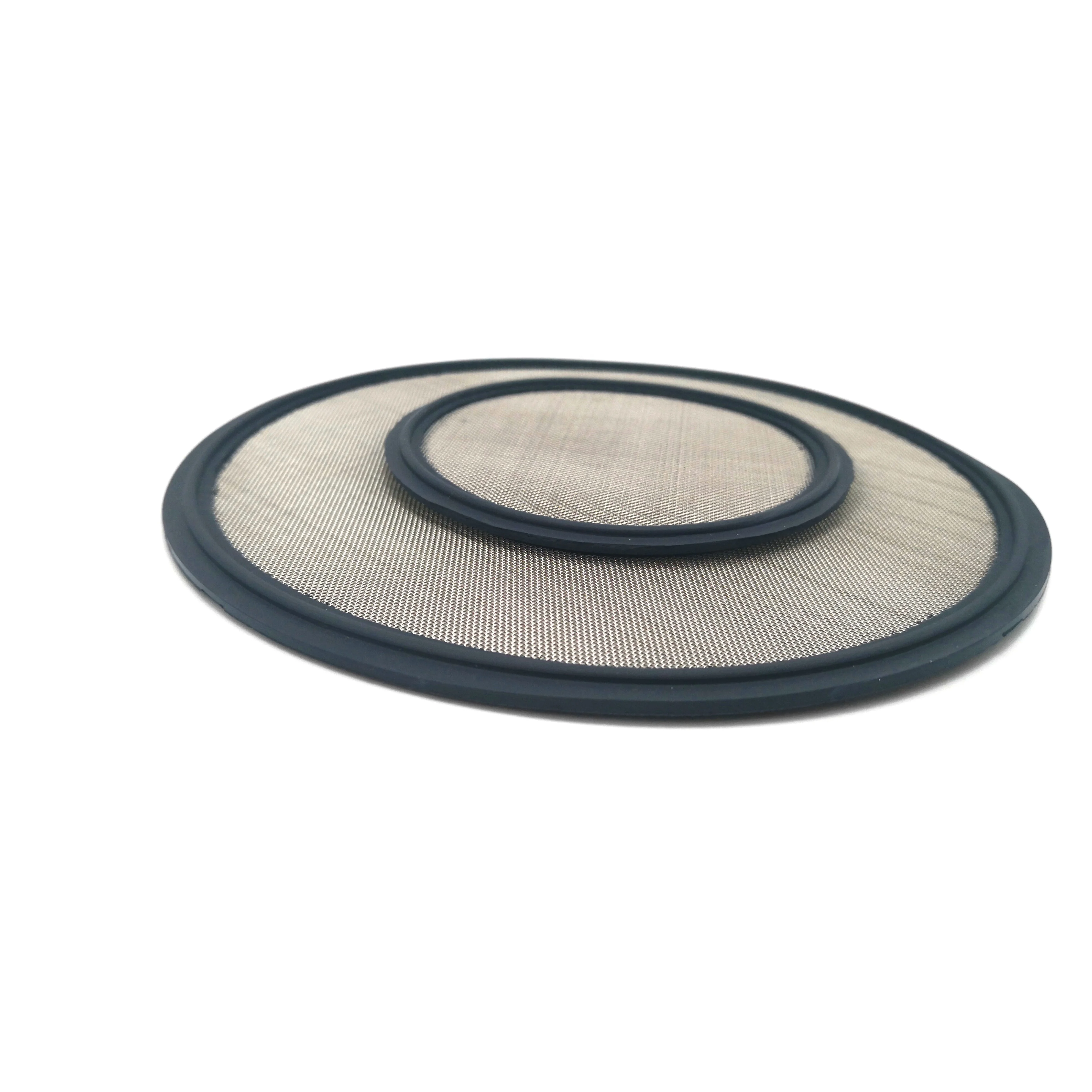 

1.5Inch Sanitary Tri-Clamp FKM Gasket Ring Seals With 40Mesh Stainless Steel