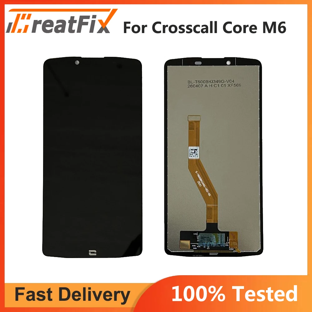 For Crosscall Core M6 LCD Display Touch Screen Sensor For Crosscall M6 Core M6 lcd Display Touch Screen