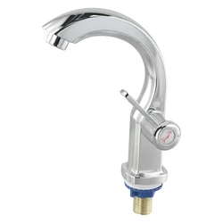 ABS Bathroom Basin Faucet Single Cold Water Tap Basin Sink Faucet Basin Sink Faucet Tap Accessories With Energy-saving Bubbler