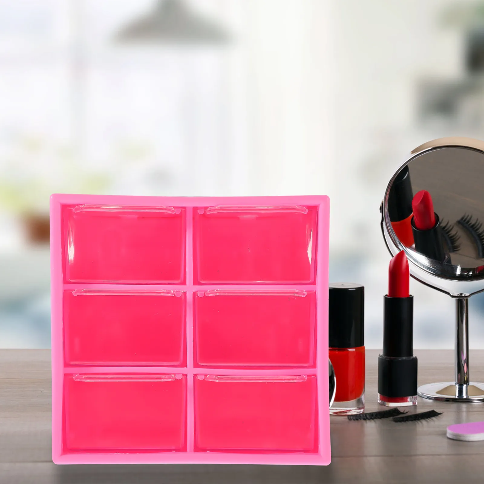 

Desk Organizer with Multiple Drawers Storage Compartment Box for Office Bedroom Bathroom Vanity Organizer Stationery Makeup