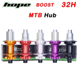 HOPE Pro 4 Color Bicycle Hub 32 Holes Sealed Bearing 6-bolt Disc Brake J-Bend Boost Bike MTB Hub For SHIMANO HG 12*148 15*110