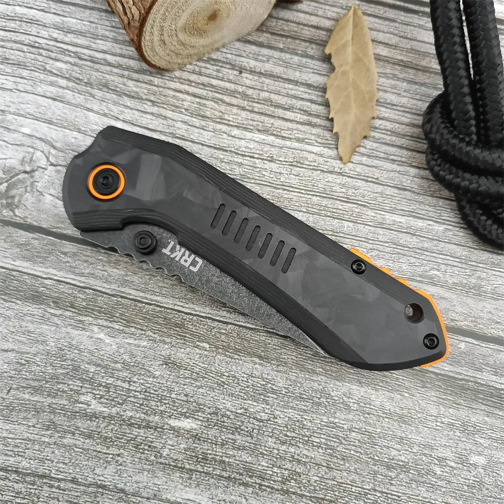 Multifunctional 6280 Pocket Folding Knife 8Cr13Mov Blade Carbon Fiber Handle EDC Men\'s Camping Hunting Outdoor Tactical Knife