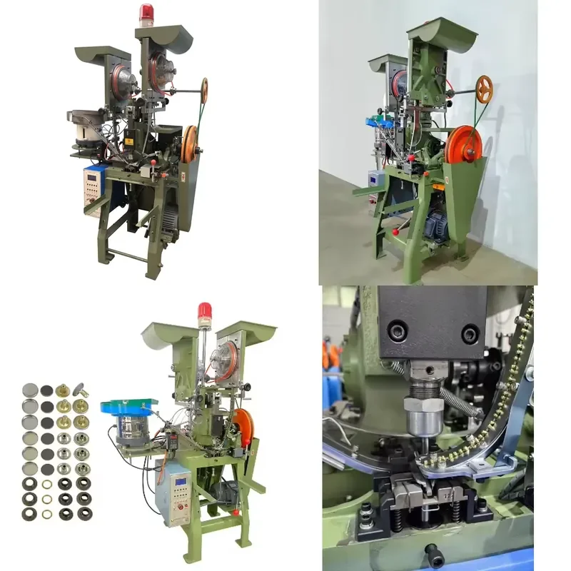 New Jz-9710A Automatic Combination Machine for Jeans Button Making