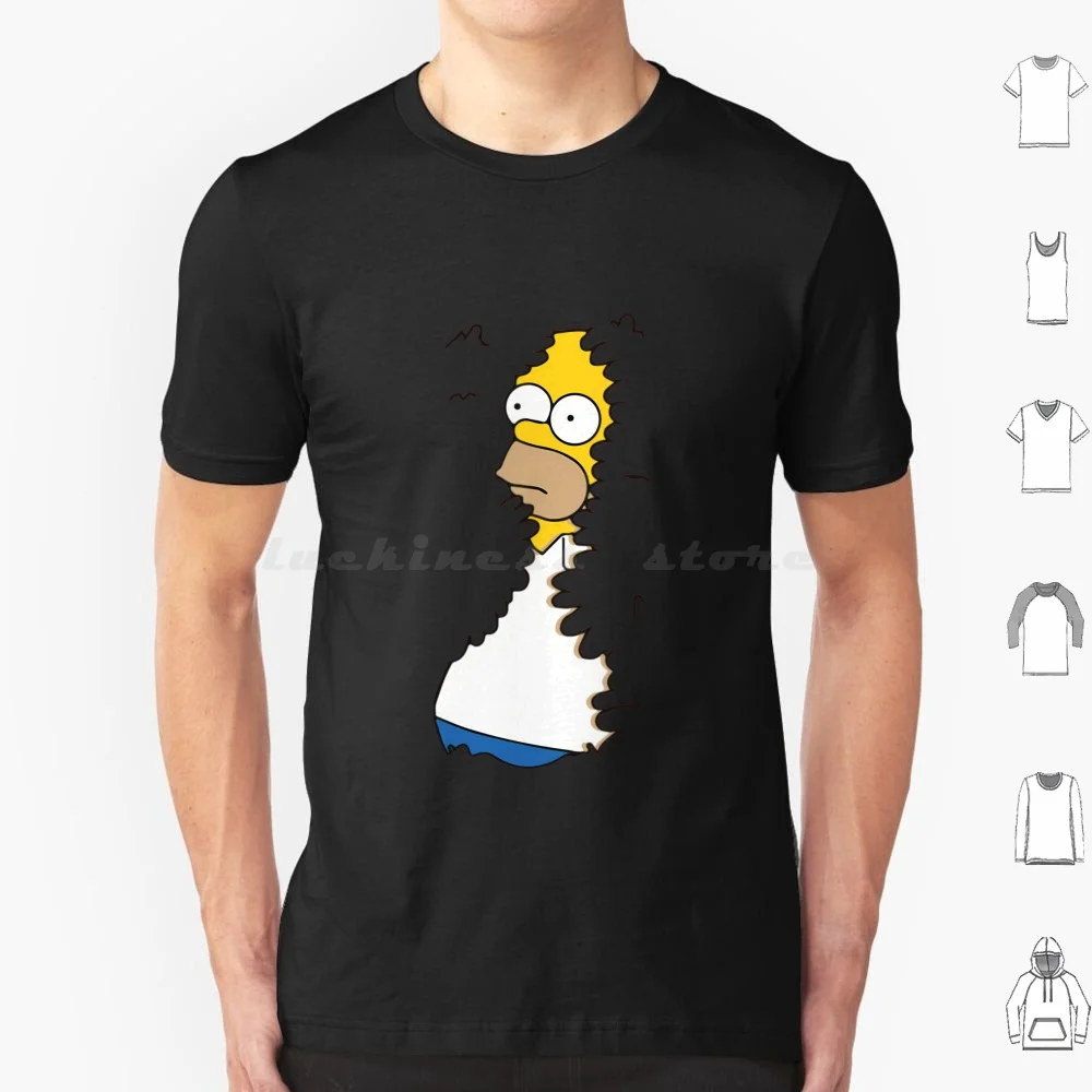 Homer In Hedges T Shirt Cotton Men Women DIY Print Homer In Hedges Fanart