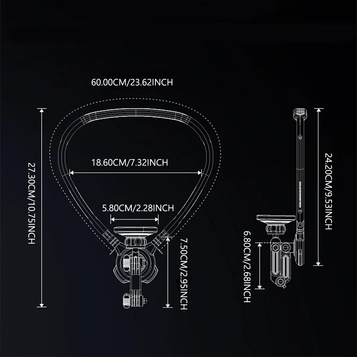 Silicone Magnetic Phone Action Camera 2 in 1 Neck Hold Mount for GoPro Insta360 DJI OSMO Action Universal Action Camera Phone view 6