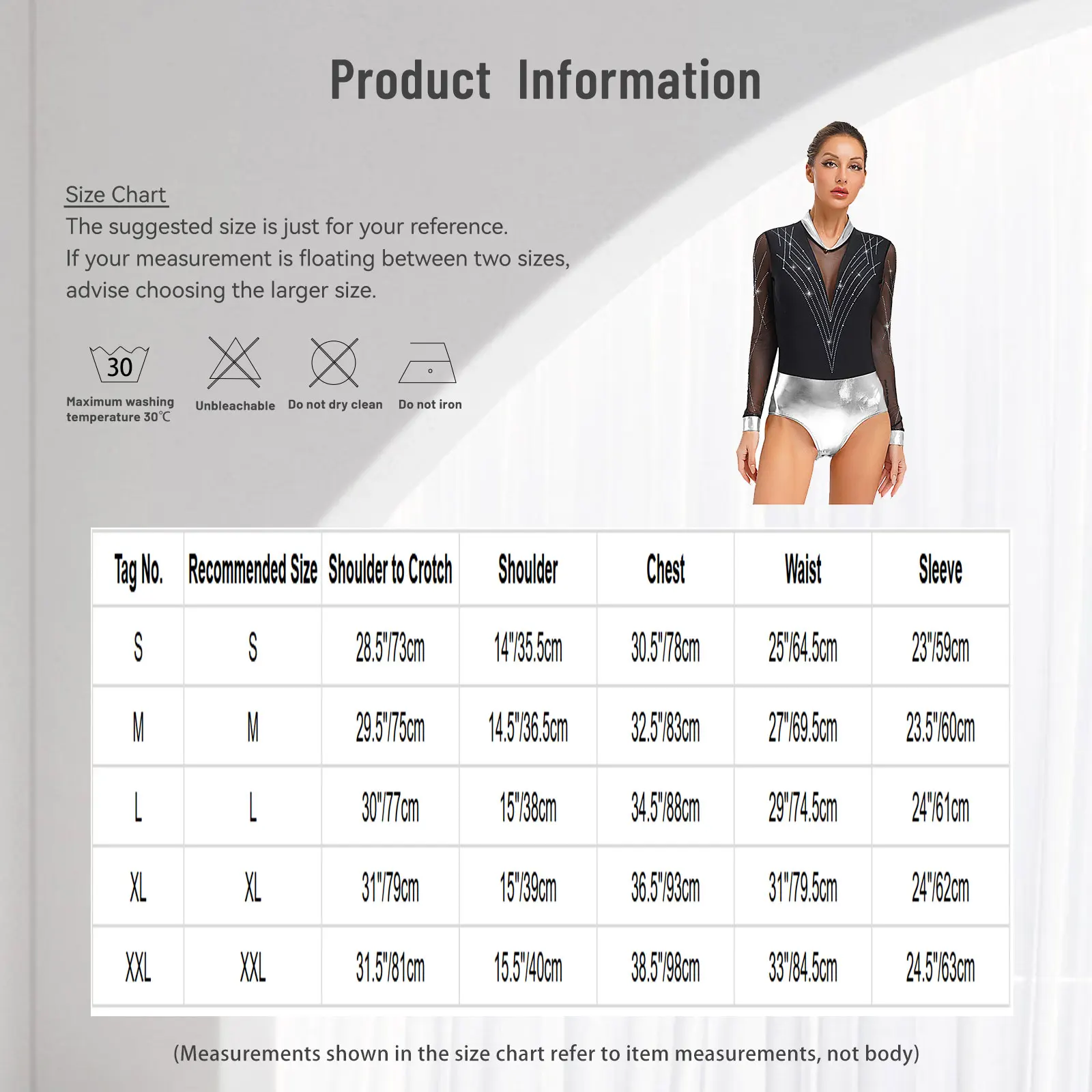 Justaucorps de danse de gymnastique à strass pour femmes, Costumes de patinage artistique, manches longues, body en maille, vêtements de Performance