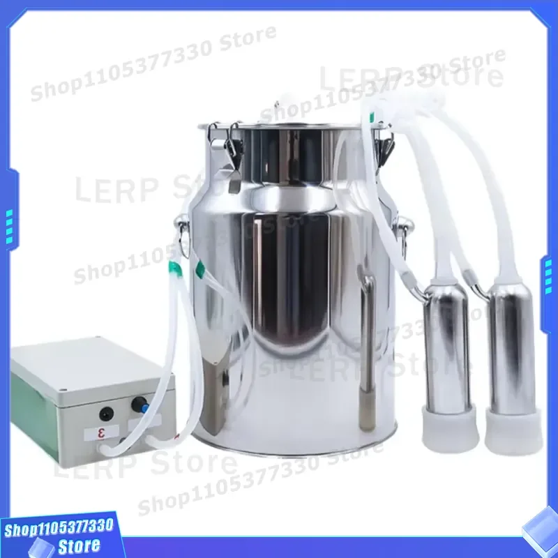 5L Portable Electric Pulse Sheep Milking Machine Automatic Farm Equipment for Cow and Goat with Engine Core Device Automatic