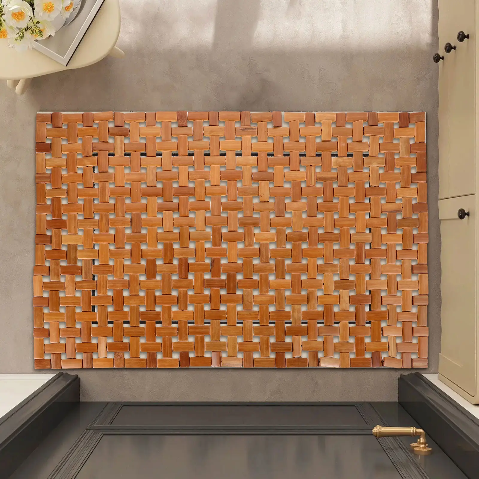 Tappetino da bagno in bambù an - Bamboo Bath Mat recensione e prezzo