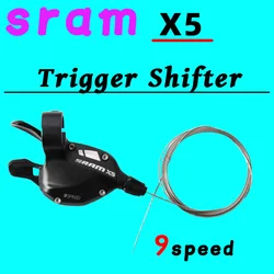 sram X5 9 speed Folding / MTB Bike Kit Trigger Shifter