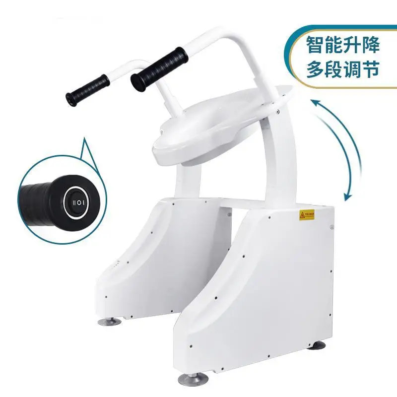 Senior-friendly barrier-free electric lift toilet chair with armrests the elderly toilet auxiliary stand up toilet armrest