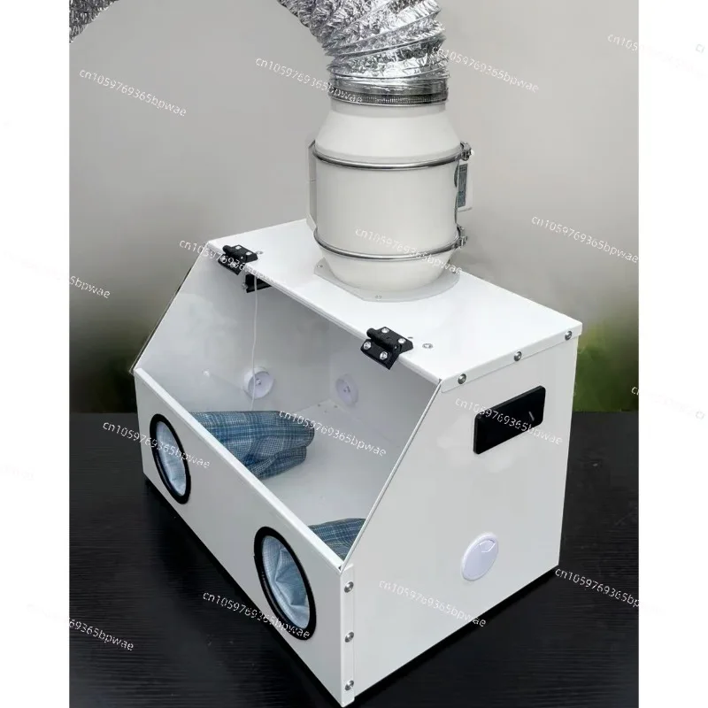 Table Mill Dust Box Amber Jade Carving Buddha Bead Polishing Machine Electric Mill Table Mill Spray Paint Acrylic Closure Cover