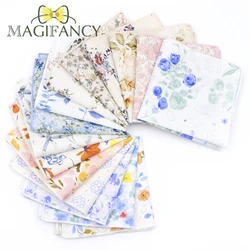 Elegant Floral Handkerchief 100Cotton Pocket Square 23cm Beige Pink Men Women Wedding Party Daily Hankie Gift Suit Tie Accessory