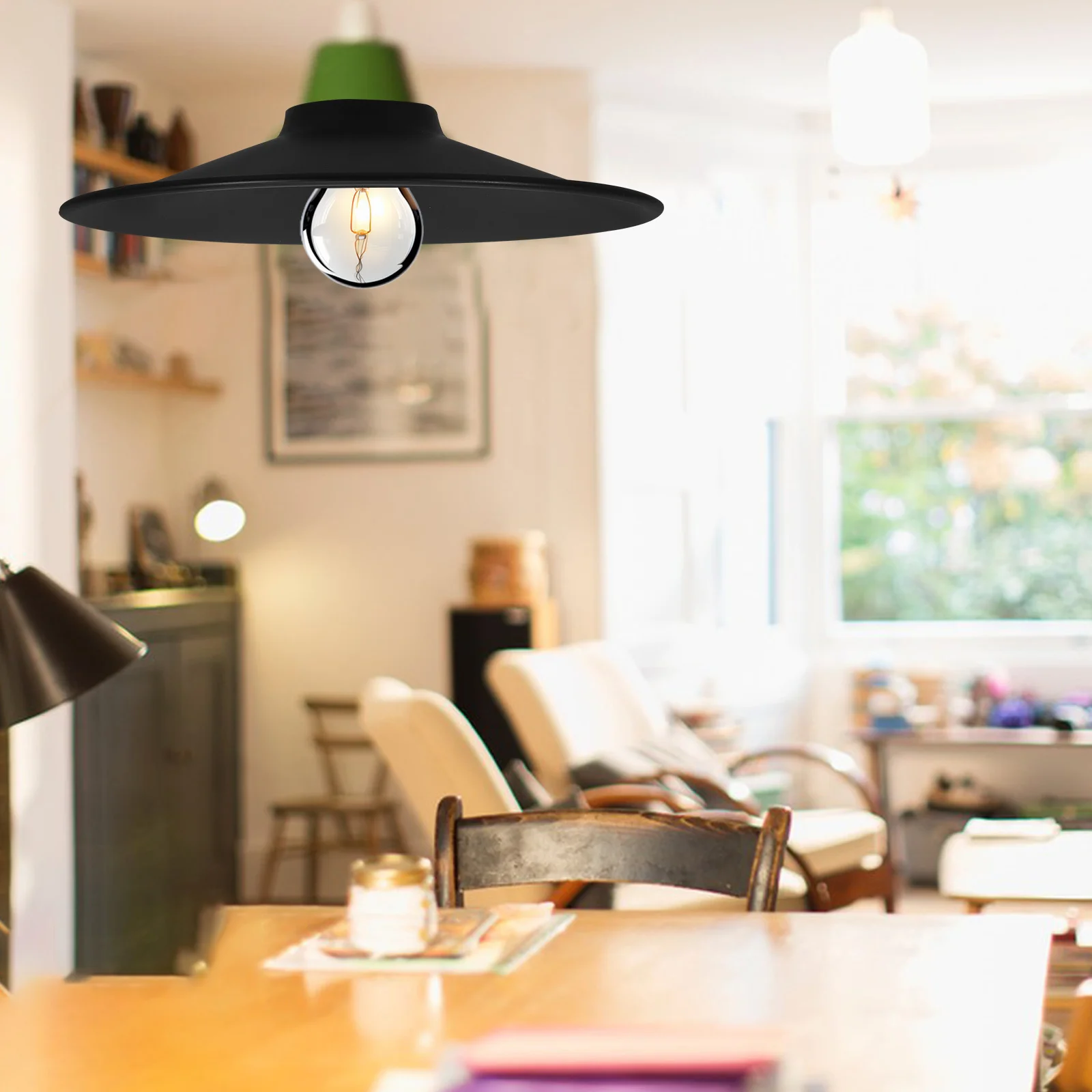 

Ретро-плафон для лампы, металлический абажур для настольной лампы, для декора спальни и гостиной, стильный современный минималистичный дизайн