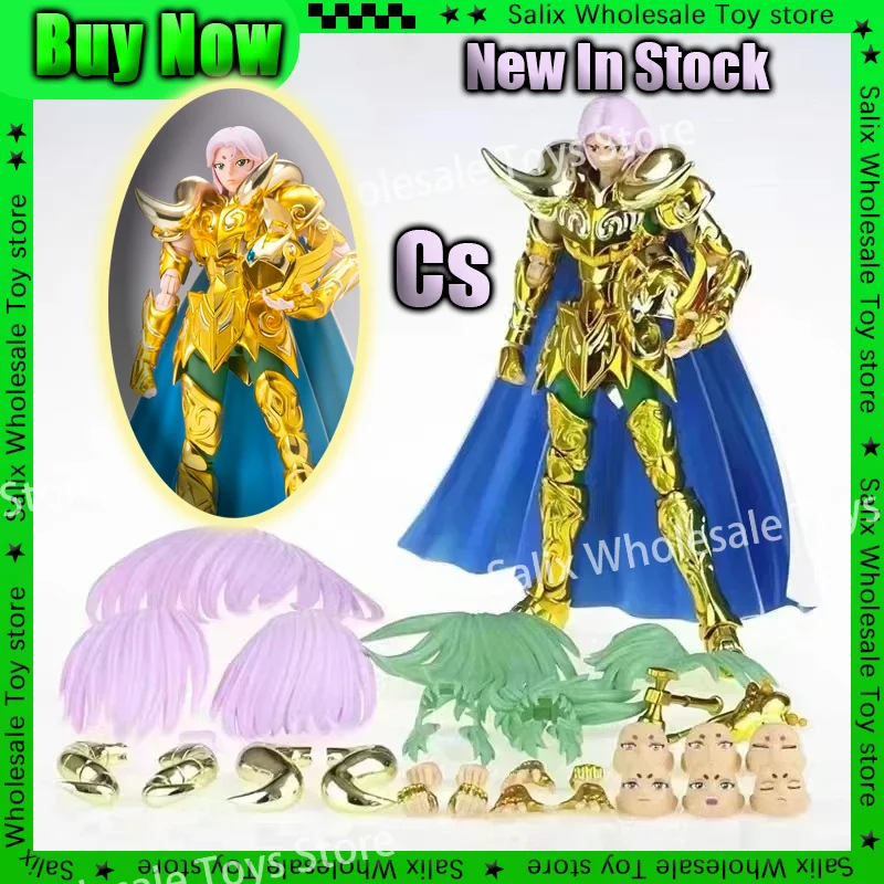 Cs Ex Aquarius Aries In Stock Tv Model Saint Seiya Cloth Myth Cloth Ohko Knights Of The Zodiac Anime Action Figure Customized