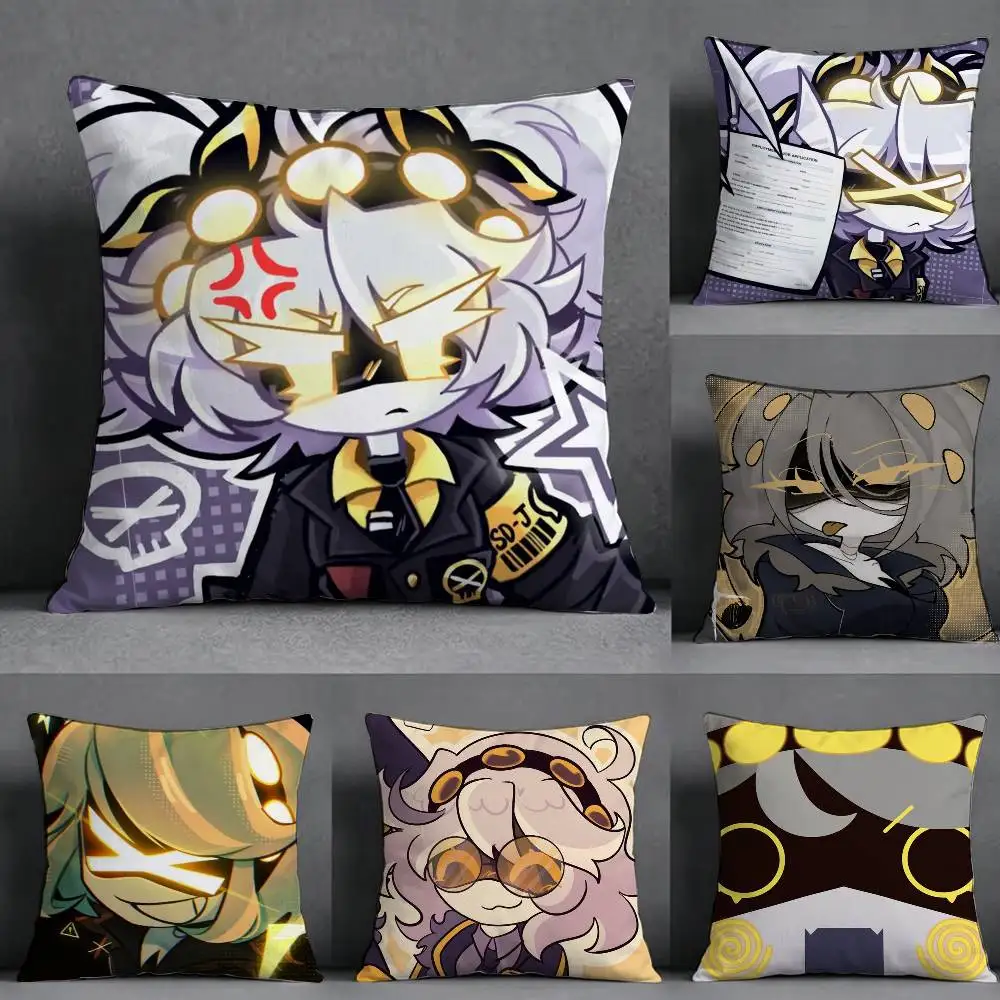 Serial Designation V M-Murder Drones  Square Double-Sided printed Pillow Case Bedroom Bedside Pillow Sofa Cushion Cover