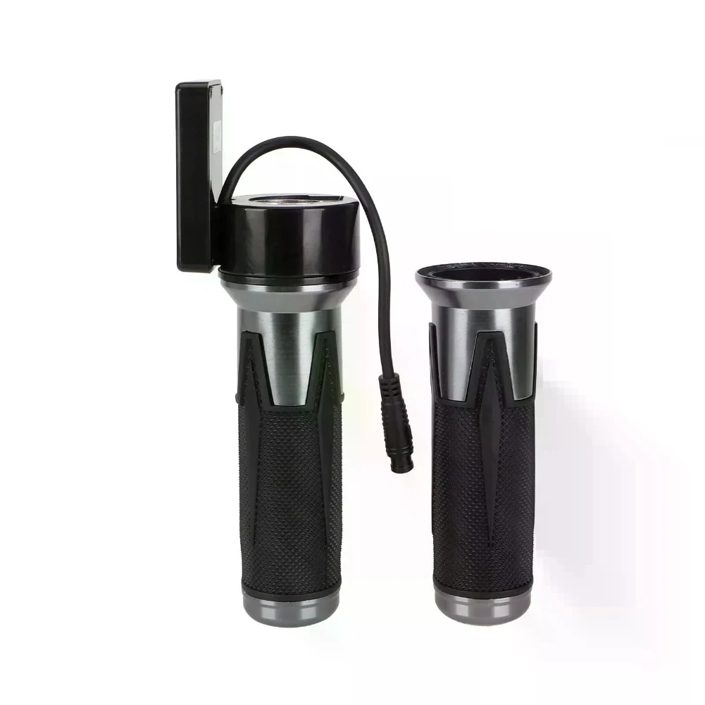 

48V Twist Throttle Grip with Speed Display for Electric Scooter Waterproof Connector Easy Upgrade Installation