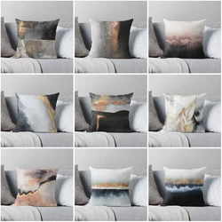 Decorative Home pillow case Cushion covers nordic 45*45 40*40 50x50cm Modern Living Room sofa House 50*50 60*60 abstraction Ink
