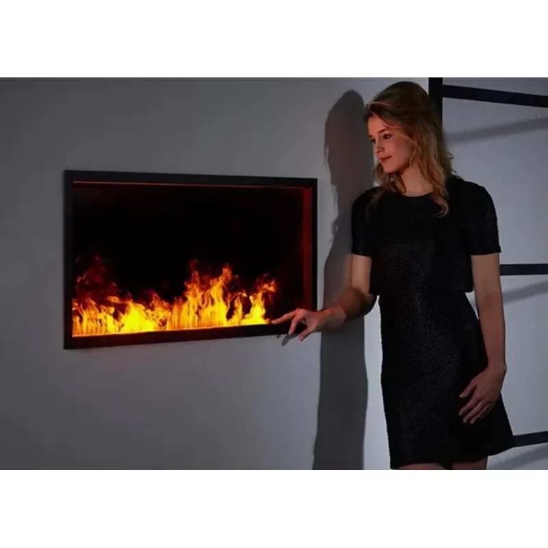 LED Flame Water Vapor Fireplace Electric 3D Steam Artificial Fireplace Decoration for Hotel