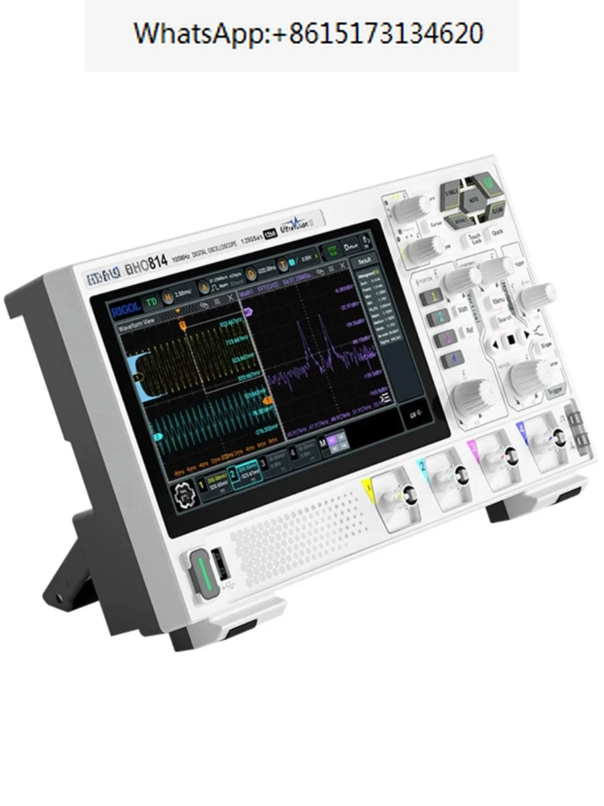 portable digital oscilloscope DHO802/812/DHO804/814 high-resolution 12bit