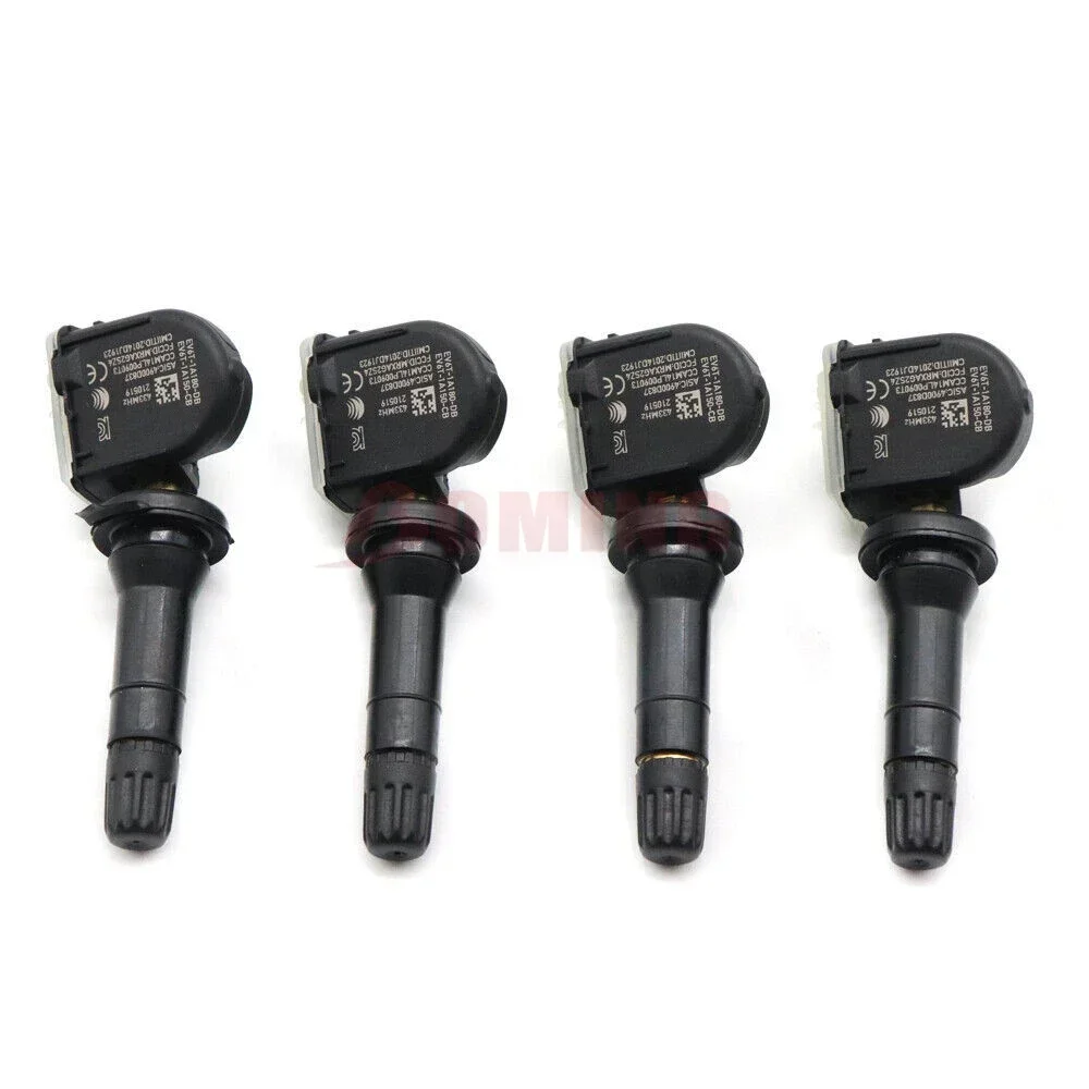 1/4pcs Car TPMS Tire Pressure Sensor EV6T-1A180-CB 433Mhz For Ford Ranger Tourneo Connect Courier Transit EV6T-1A180-DB