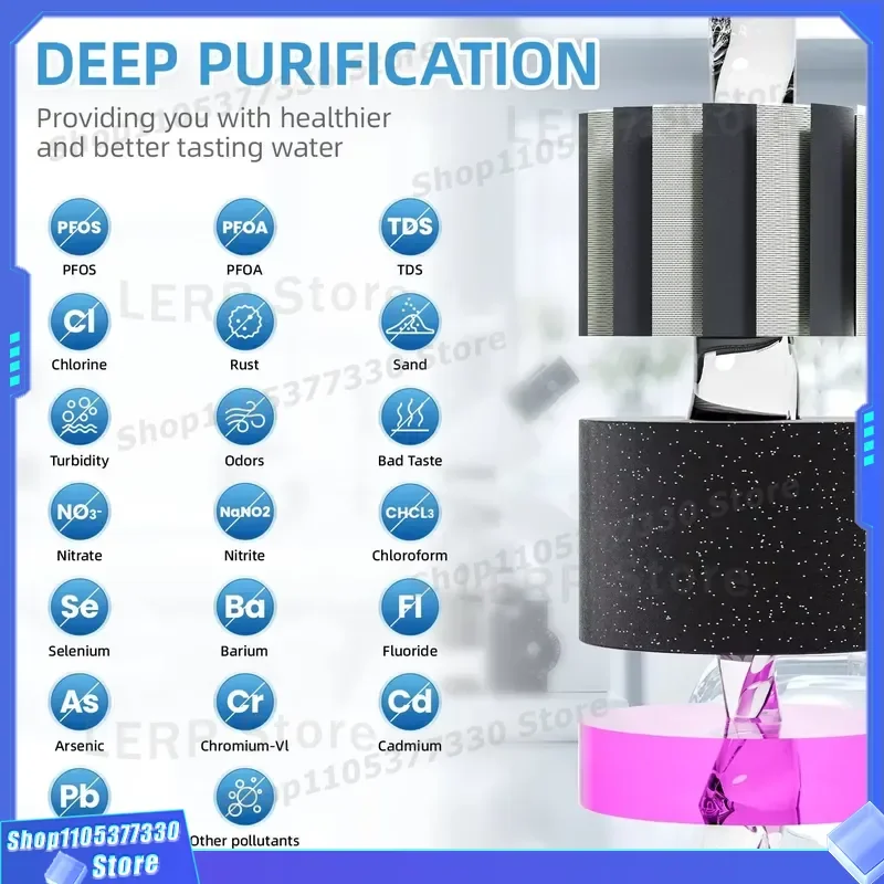 Heating Enabled Countertop RO Purifier Reverse Osmosis Water Filter