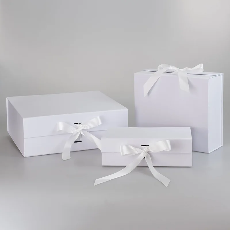 Lot 10 Mini Boîtes Cadeaux Blanches Avec Couvercle 12x12x12 Cm – Petites Boîtes Carton Pour Bijoux, Anniversaire, Mariage, Noël