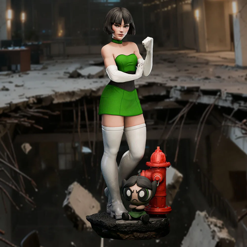 ฟิกเกอร์อนิเมะ บัตเตอร์คัพ ฟลอว์เวิร์ด ขนาด 1:18 รายละเอียดสูง |   โมเดลเรซิ่น 3 มิติ |   ชุดโมเดลเอลฟ์เรนเจอร์ลายดอกไม้ที่ไม่ได้ทาสี (A1113)