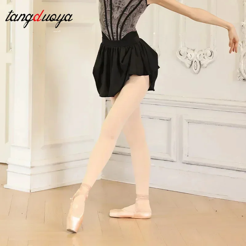 الباليه ملابس رقص الجمباز شبكة سوداء الجمباز يوتار للنساء سترة بذلة Dancewear جديد الكبار Unitard الرقص الملابس #4