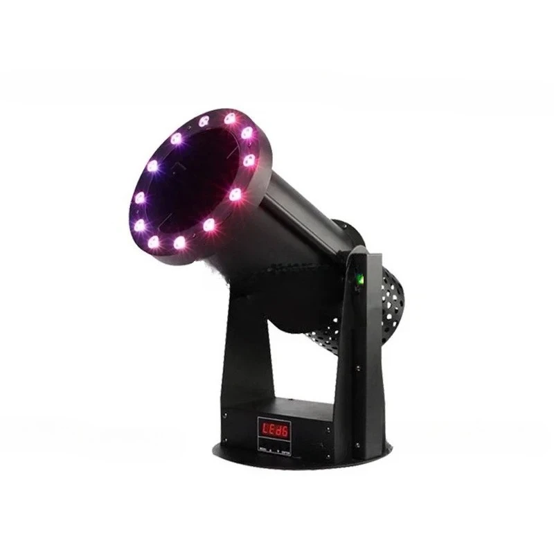 1500W Electronic Salute Electric Spray Paper  Stage Colored Paper Machine Rainbow  Performance