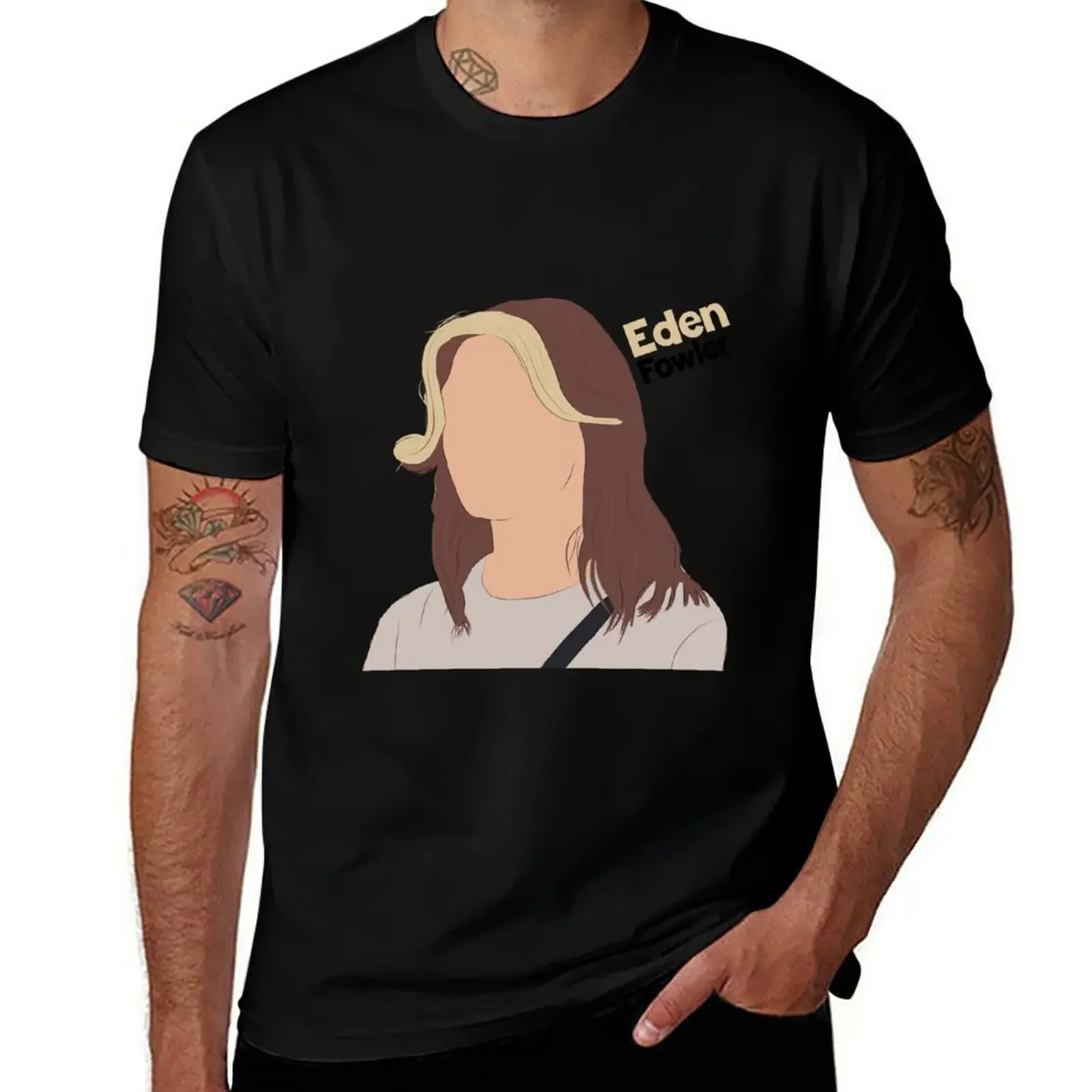 Eden Fowler T-Shirt plain graphic tee shirt fitted t shirts for men