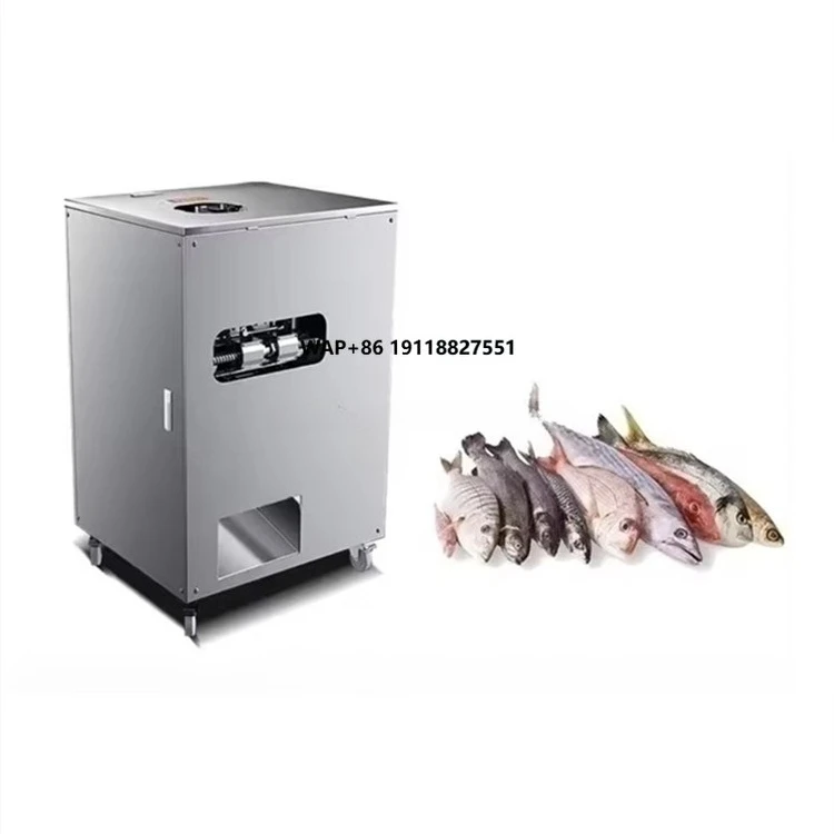 

Fully Automatic Fish Slaughtering Machine with Open Belly and Back for Commercial Fish Scale Removal