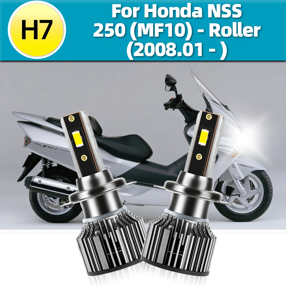 Motorcycle Headlights 12V LED For Honda NSS 250 (MF10) Roller 2008 2009 2010 2011 2012 2013 2014 2015 2016 2017 2018 2019 - 2023